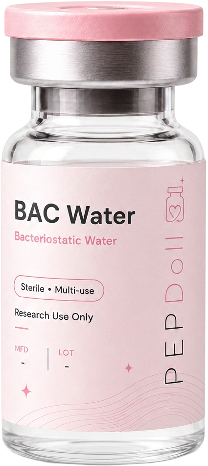 Pepdoll BAC Water 10 mL research vial